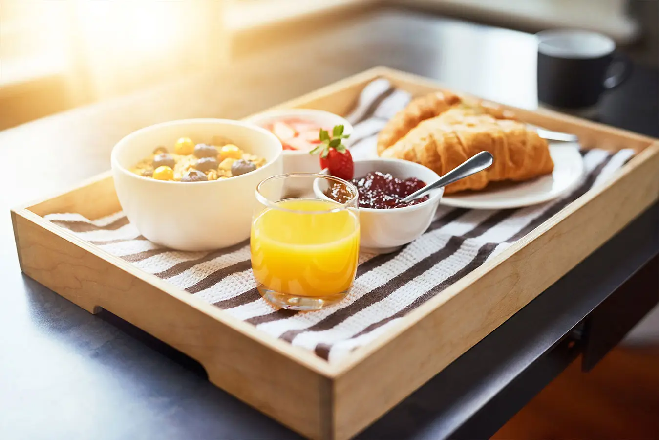 In-room breakfast
